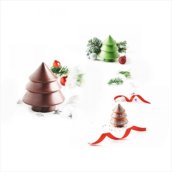 3 Moules Sapins Chocolat Mastrad