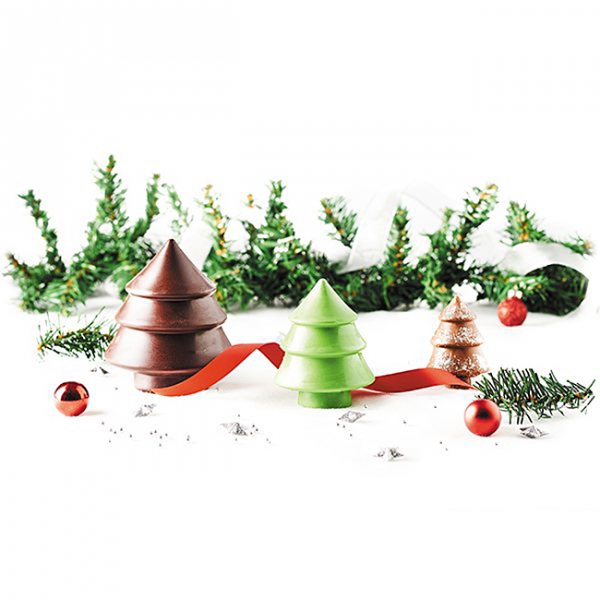 3 Moules Sapins Chocolat Mastrad