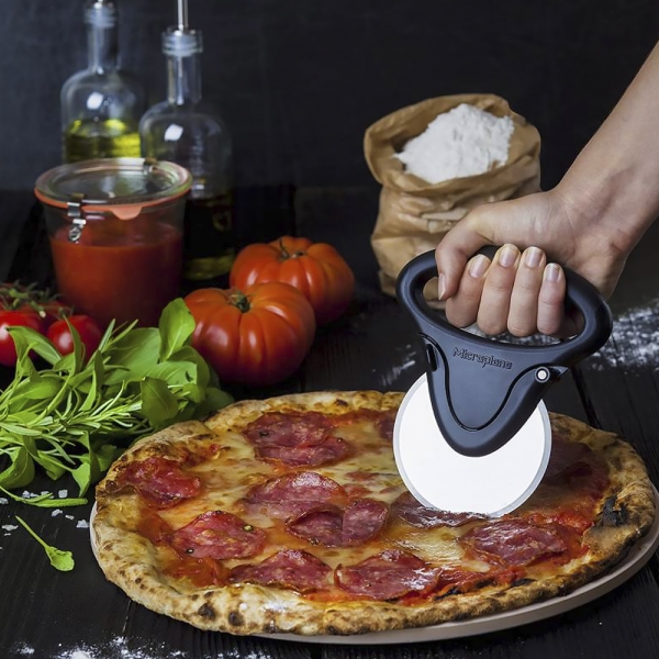 3 spatules à pâte, coupe-pâte, spatule en silicone, coupe-pizza