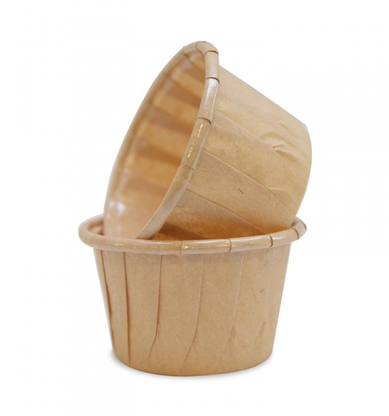 Caissettes pâtisserie en papier recyclé Mirontaine