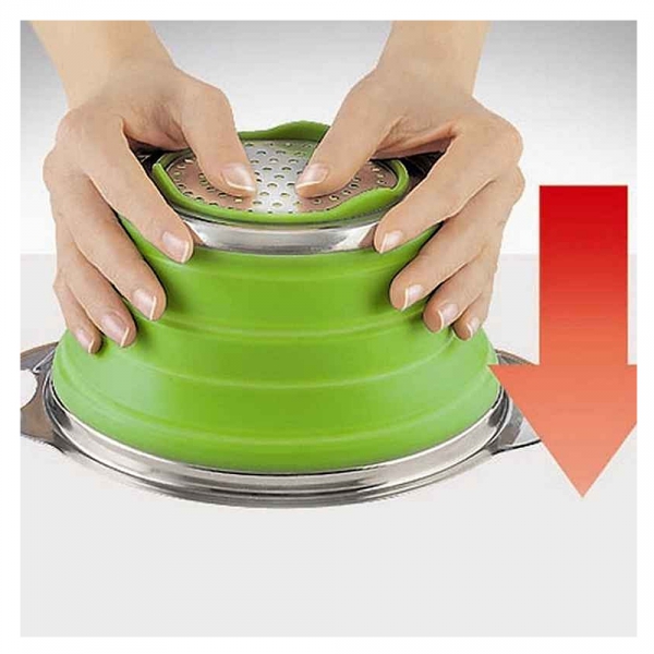 Passoire en silicone rétractable (pliable) – CUISINE AU TOP