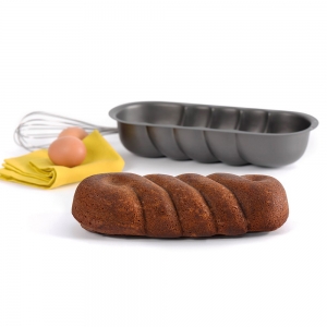 Moule à Bûche Inox avec insert Patisse