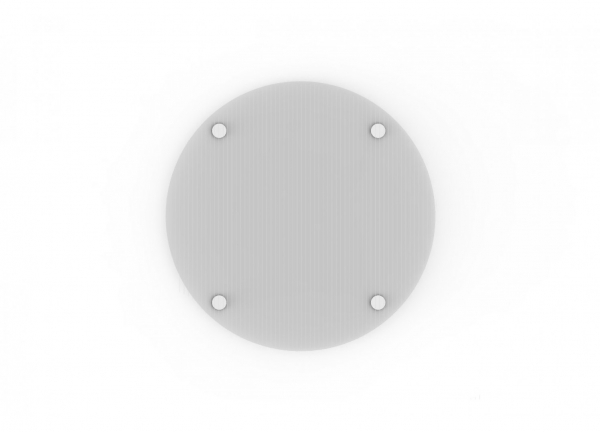 Planche en verre ronde multifonctions Pebbly