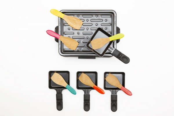 Spatules à raclette en bambou Pebbly