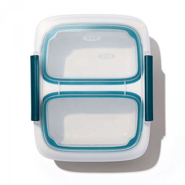 Boîte repas 2 compartiments 500 ml Prep & Go Oxo