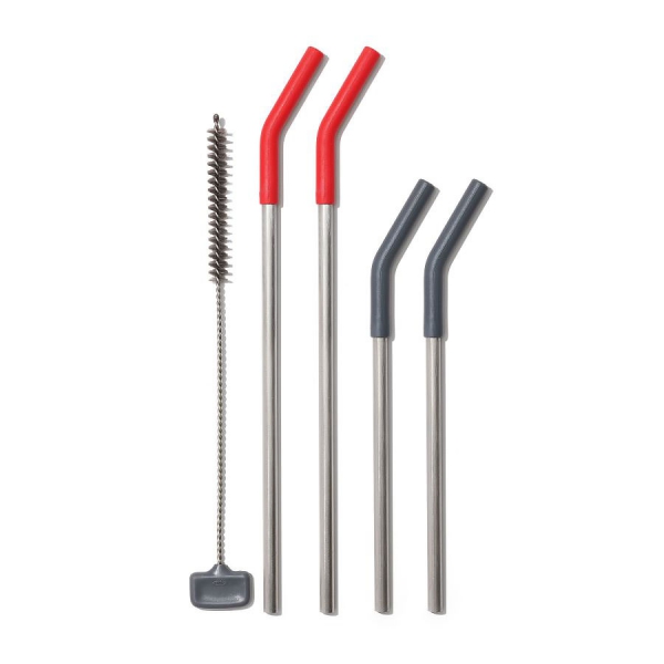 Pailles Inox Réutilisables Oxo