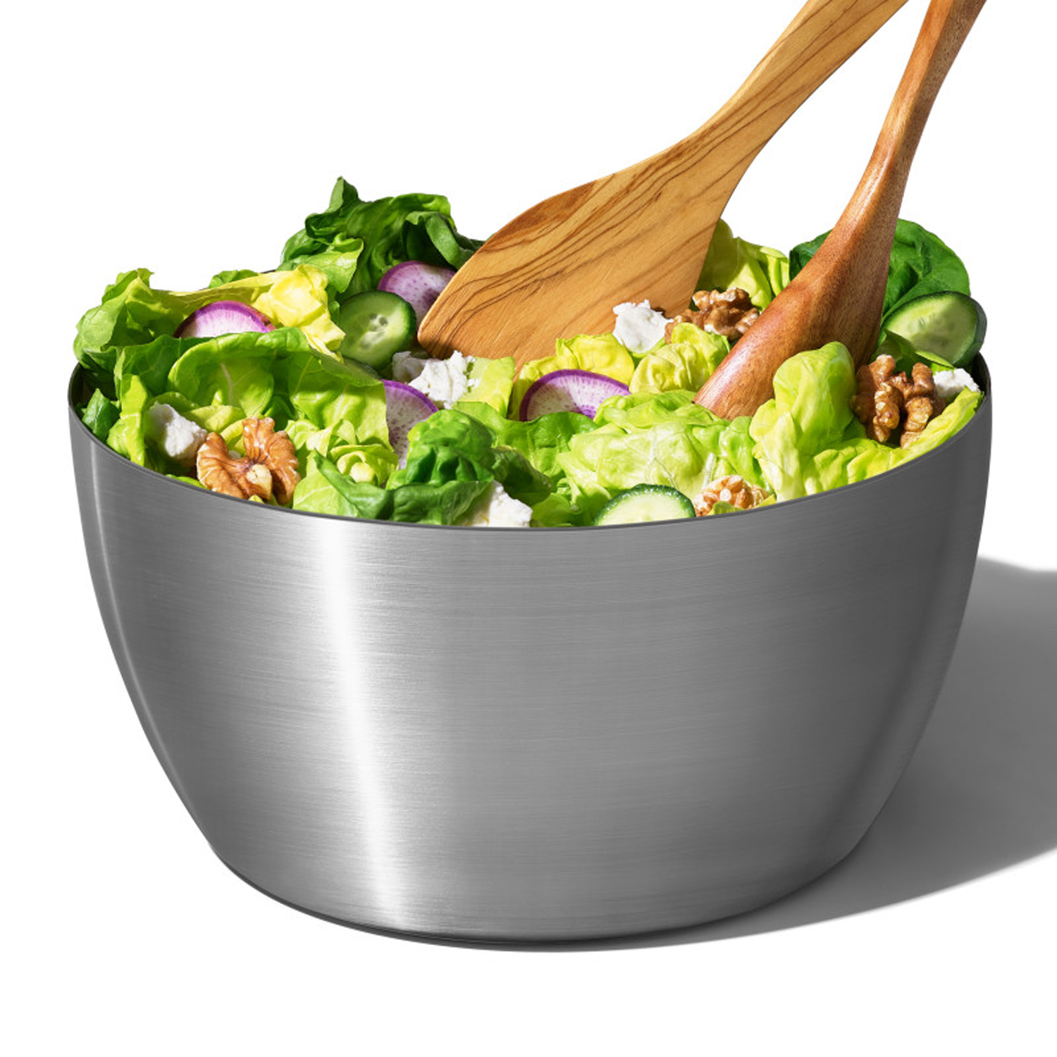 Essoreuse salade inox 25 cm 4,5 L Mathon