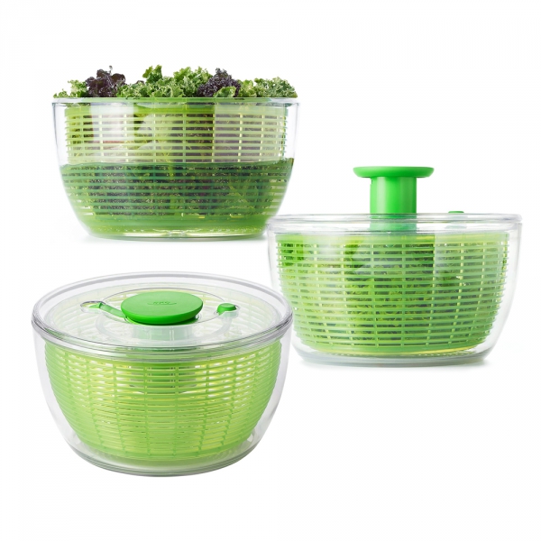 Essoreuse à salade OXO 4.0 transparente