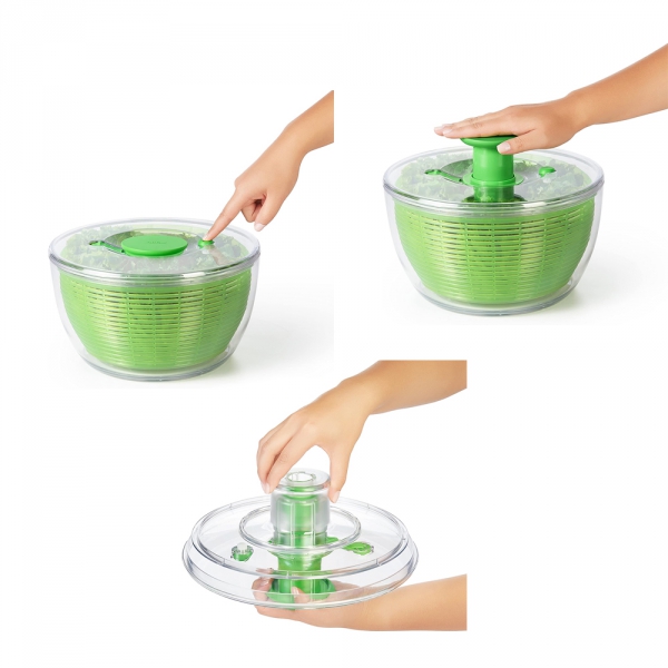 Essoreuse à salade OXO 4.0 transparente