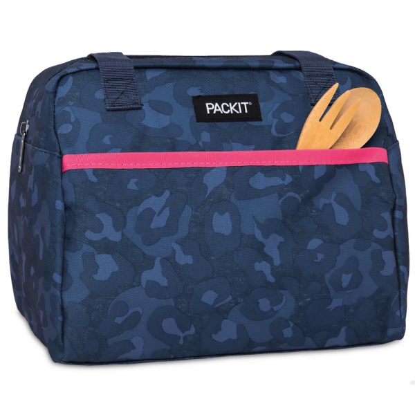 Sac Isotherme Packit hampton bleu leopard