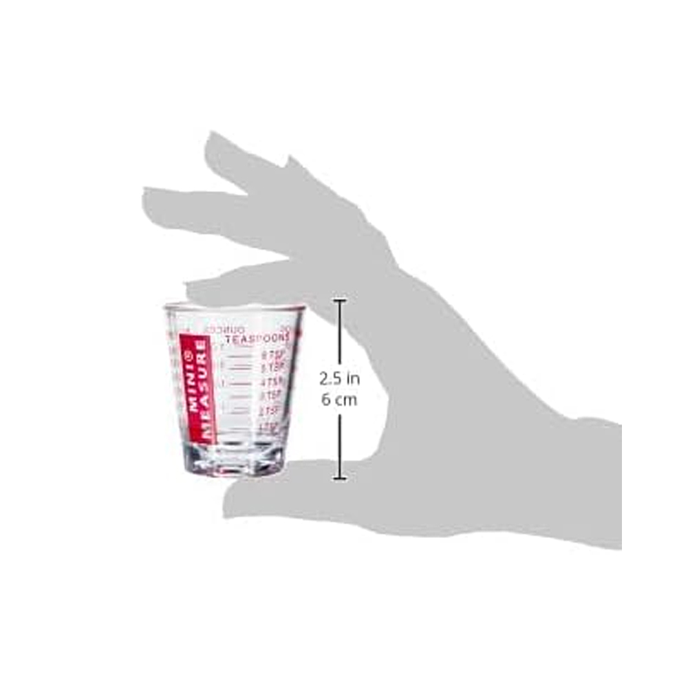 Recipiente graduato universale in PP, con beccuccio, 50 ml, 48 pezzi