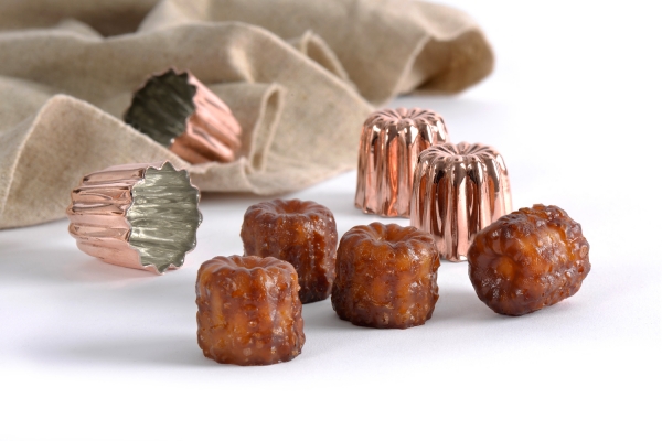 Moules à cannelés en cuivre