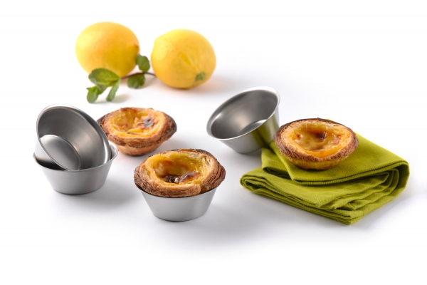 Lot De 25 Moules à Tartelettes Antiadhésifs Réutilisables En Aluminium (6x2 Cm) - Pour Petits Desserts Et Pâtisseries