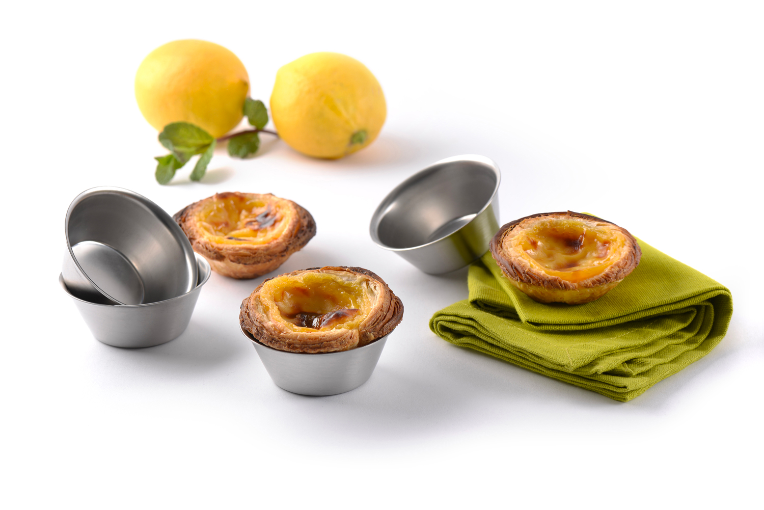 Moule Pastéis de Nata inox Patisse - Pâtisserie