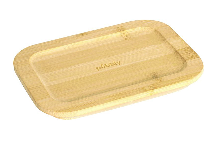 Lunch Box Verre et Bambou avec Couverts 1 L Pebbly - ,  Achat, Vente