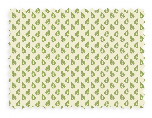 Feuille Emballage Alimentaire Cire d'Abeille avec Cordon Pebbly