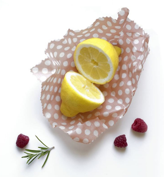 Set 3 Feuilles d'Emballage Alimentaire Cire d'Abeille Pebbly