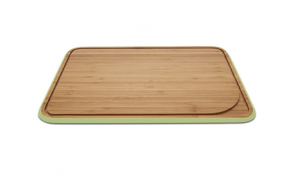 Planche à découper bicolore bambou Pebbly Natural