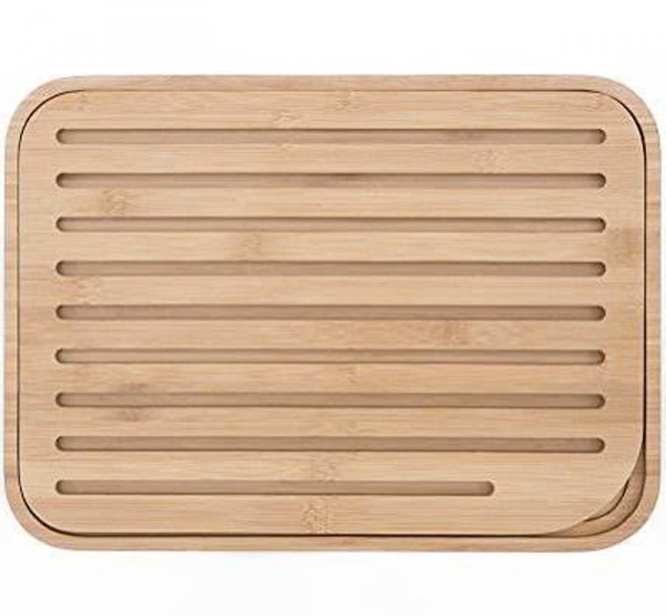 Planche à pain en bambou Pebbly Natural