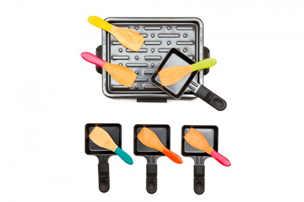 Spatules à raclette en bambou Pebbly