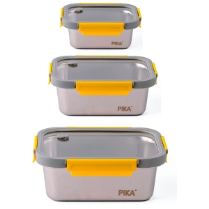 Boîte Alimentaire Hermétique Inox Pika 800 ml