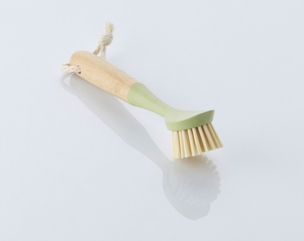 Brosse à Vaisselle en Bambou Point Virgule