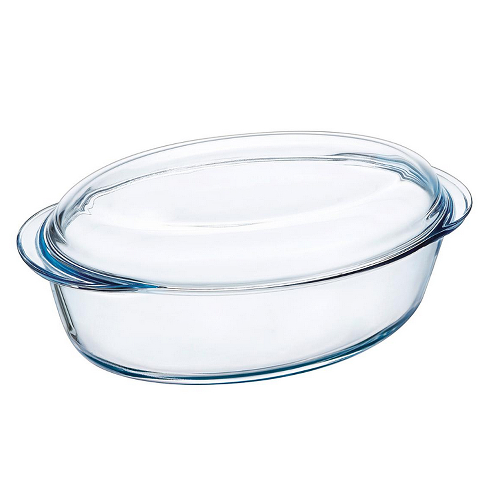 Cocotte Ovale avec Couvercle Pyrex Cuisin