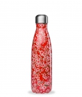 Bouteille isotherme Qwetch Flowers Rouge 140