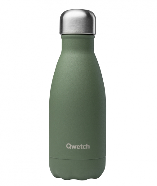 Bouteille isotherme Qwetch Granite Kaki