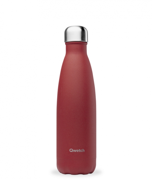 Bouteille isotherme Qwetch Granite Rouge