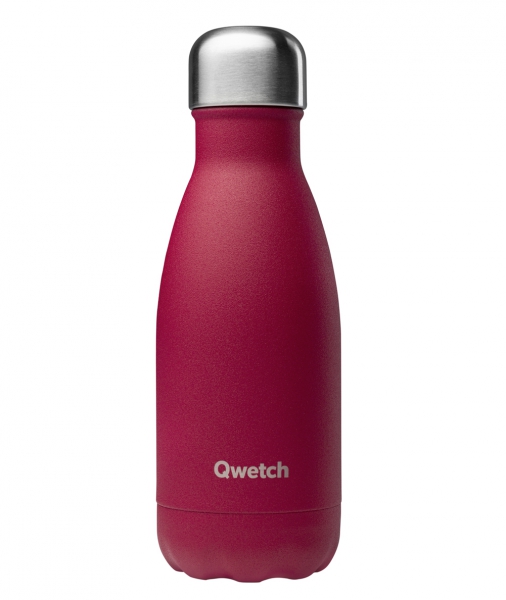 Bouteille isotherme Qwetch Granite Rouge