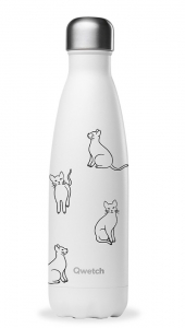 79x140 - Bouteille isotherme pretty cats Qwetch