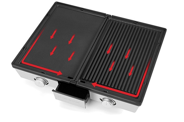 Combiné Plancha-Grill Pro QPL800 Riviera & Bar