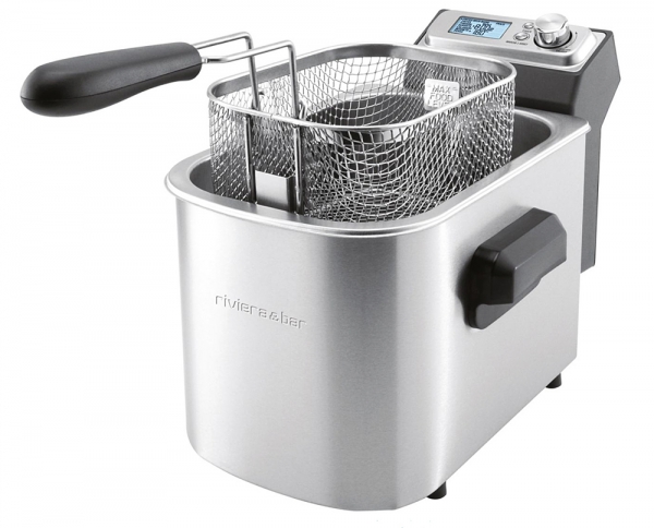 Friteuse Electrique Inox Digitale QFE580 Riviera & Bar