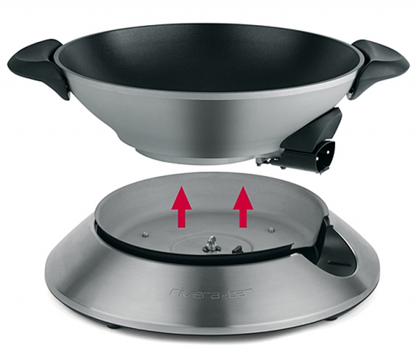 Wok Electrique 6 L QC136A Riviera & Bar