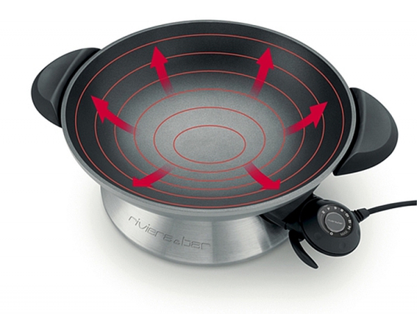 Wok Electrique 6 L QC136A Riviera & Bar