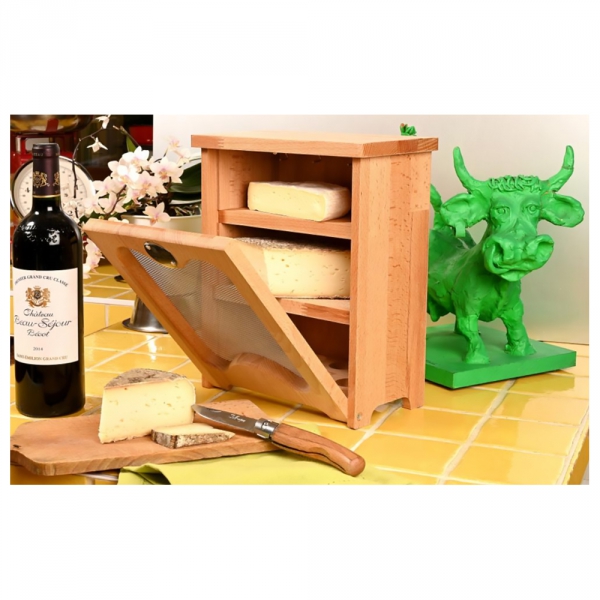 Garde Manger Fromager bois Roger Orfevre