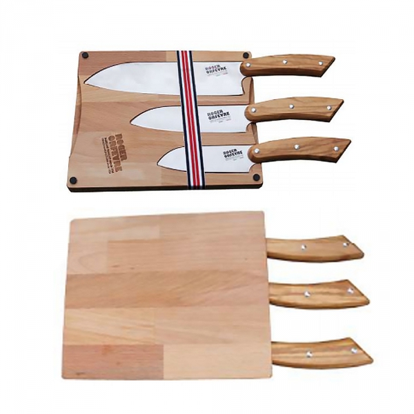 Petit couteau à pain Classic 11 cm Bois de hêtre Nogent 