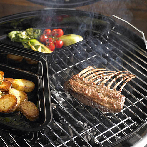 Bacs à BBQ (2 pièces) Rösle