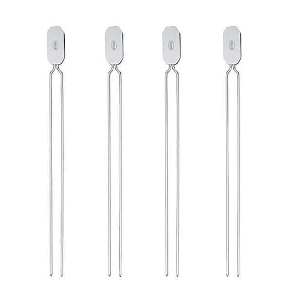 Brochettes Inox (4 pièces) Rösle