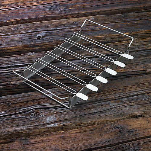 Corbeille avec 6 Brochettes Inox Rösle