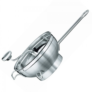 ﻿﻿Moulin à légumes inox et 3 grilles 1,5/2,5/4mm, acier inox, Moulins à  légumes, - De Buyer