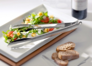 Pince cuisine inox et silicone - Rösle - MaSpatule