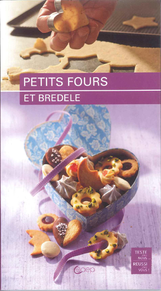 Livre de cuisine Petits fours et Bredele