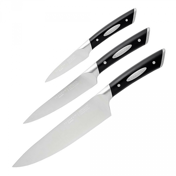 Set 3 Couteaux chef Scanpan