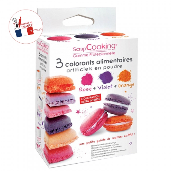 Colorants alimentaires Scrapcooking