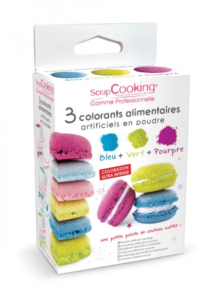 Colorants alimentaires Scrapcooking