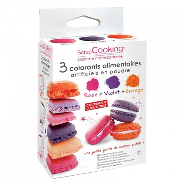 Colorants alimentaires Scrapcooking