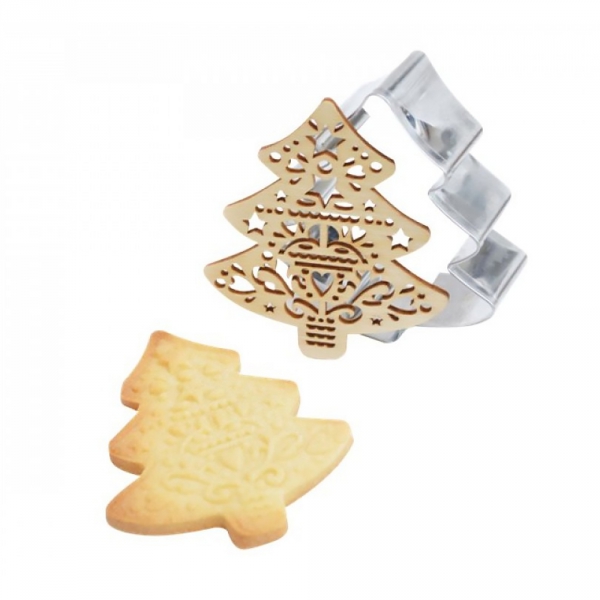 Découpoir Embossoir Sapin Scrapcooking