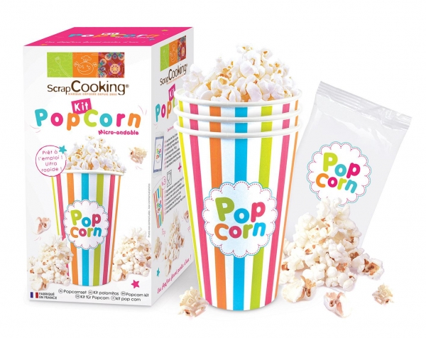 Kit popcorn Scrapcooking